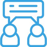 Transparent Communication Icon